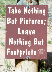 Click on the above image for the PRINCIPLES OF LEAVE NO TRACE